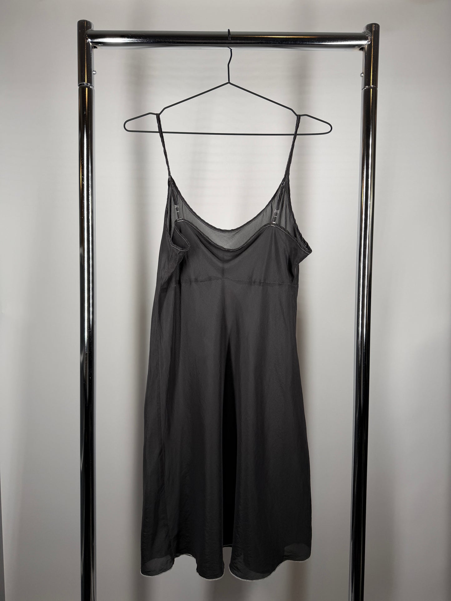 Vintage Hand-Dyed Silk Dress — Size M