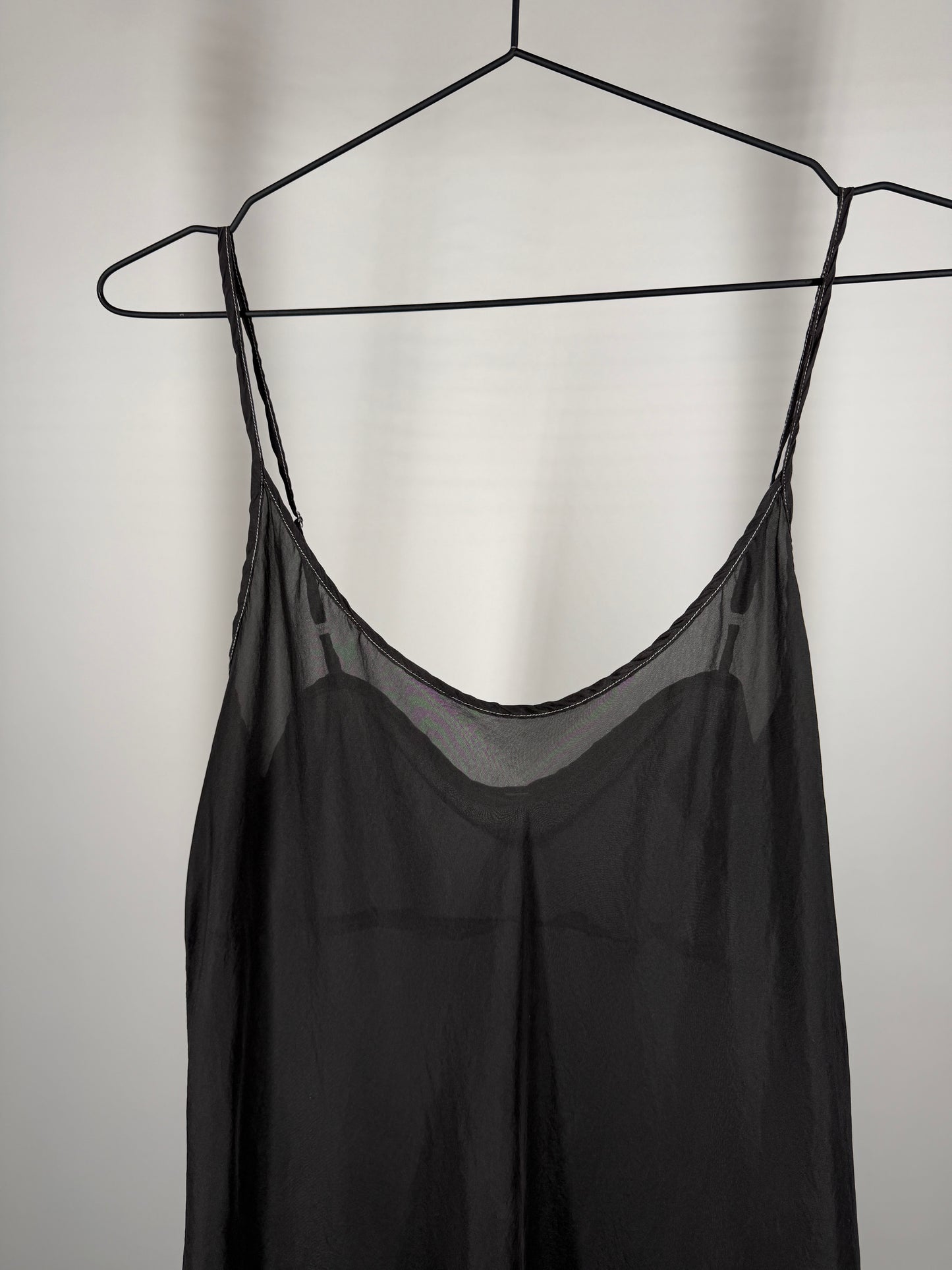 Vintage Hand-Dyed Silk Dress — Size M