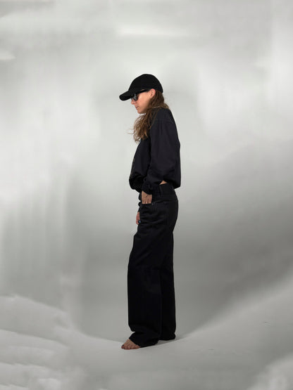 Vintage Harlequin Wolf Sweatshirt — Size M (Unisex)