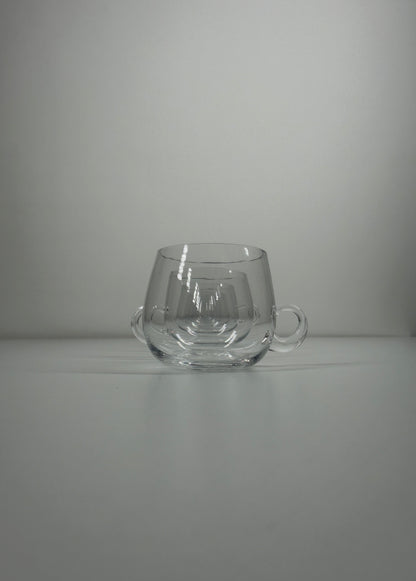 Clear Glass Espresso Cups – Set of 7