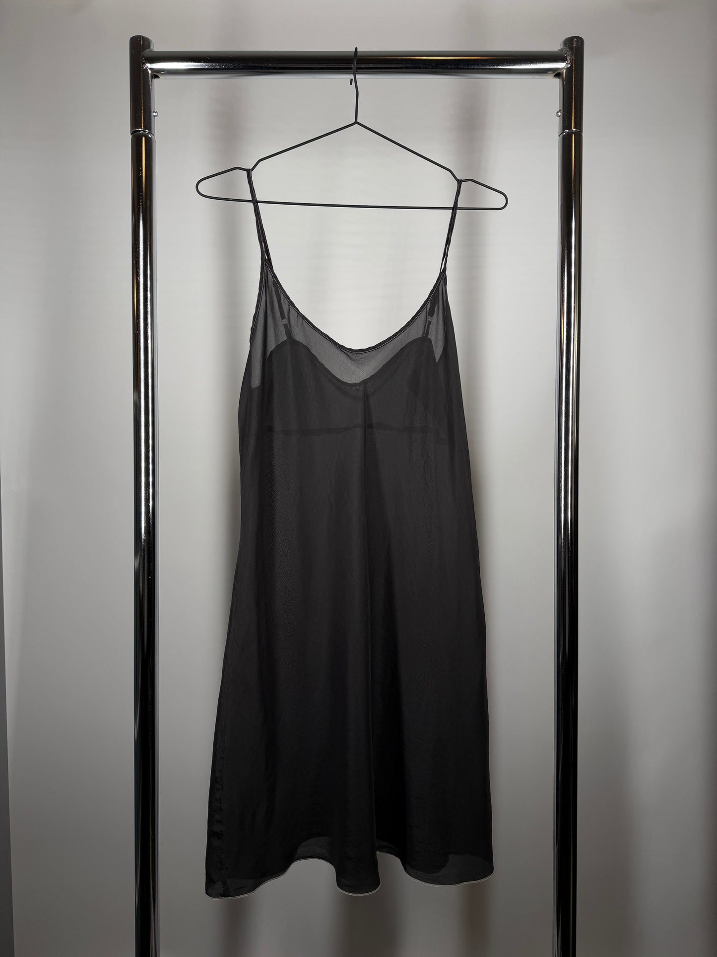 Vintage Hand-Dyed Silk Dress — Size M