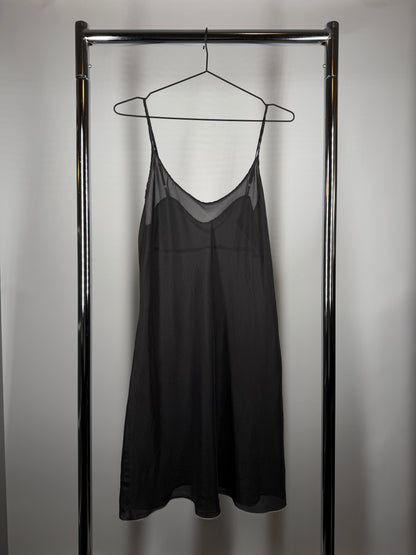 Vintage Hand-Dyed Silk Dress — Size M