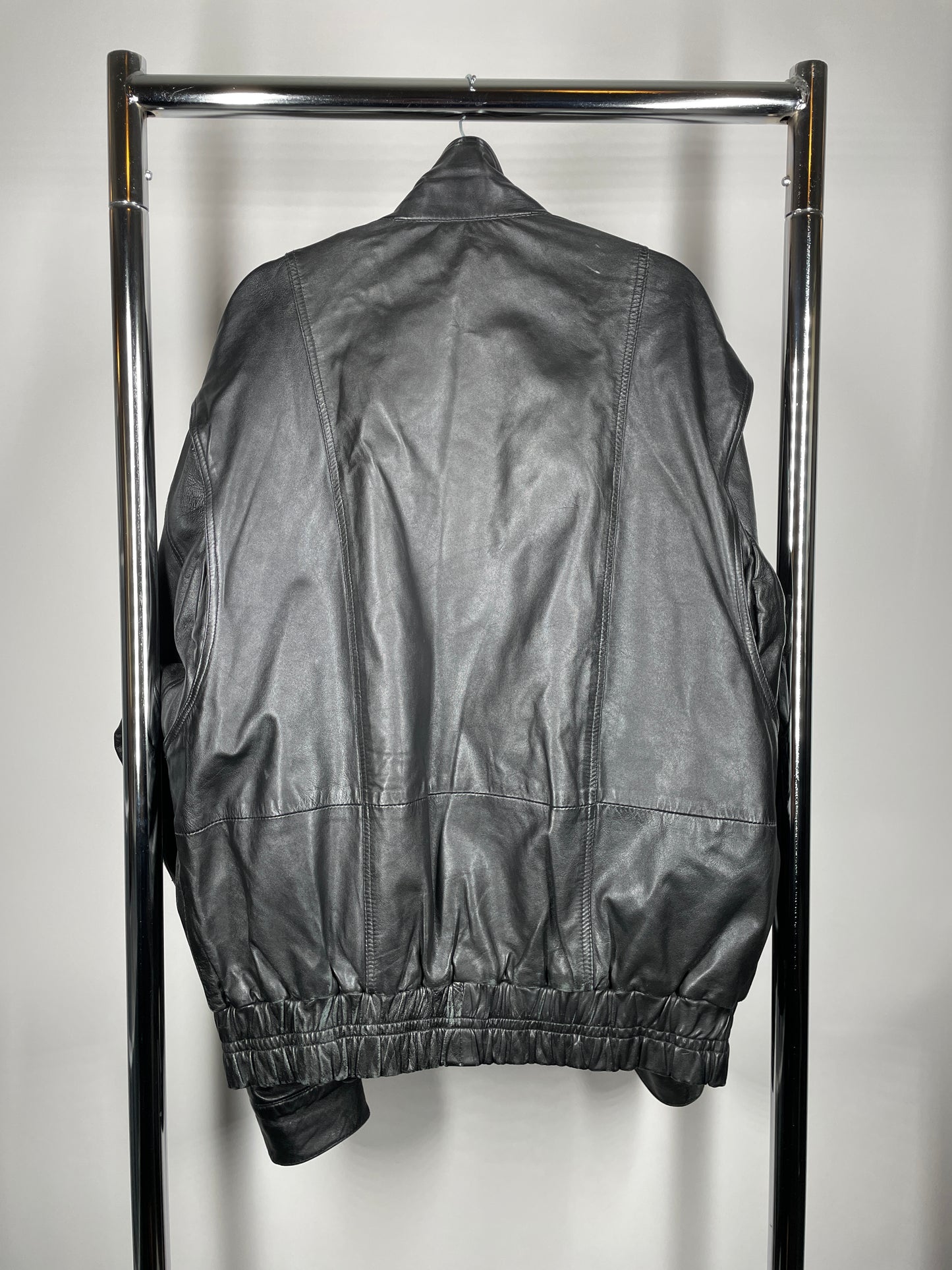 Vintage Leather Moto Jacket