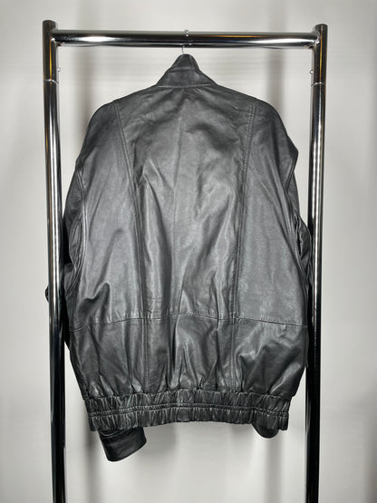 Vintage Leather Moto Jacket