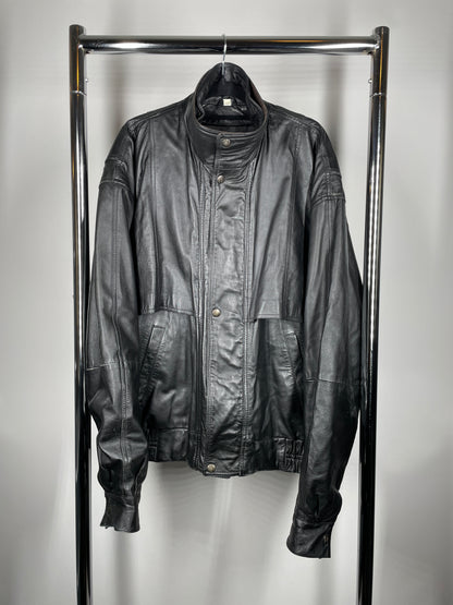 Vintage Leather Moto Jacket