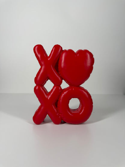 Wood XO Sculpture
