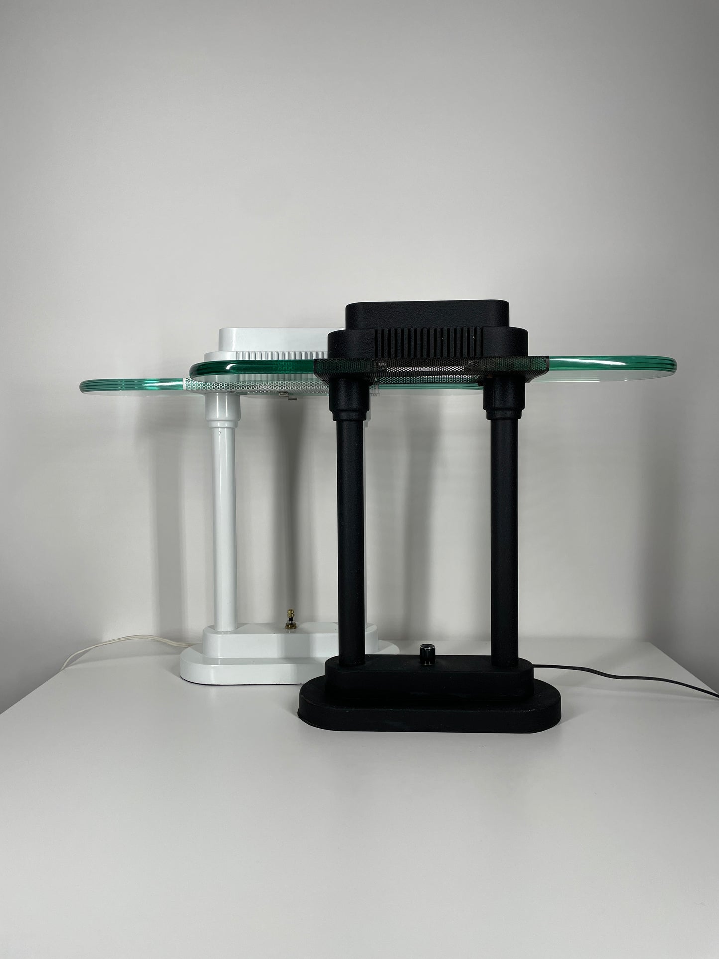 Architectural Desk Lamp by Robert Sonneman in white