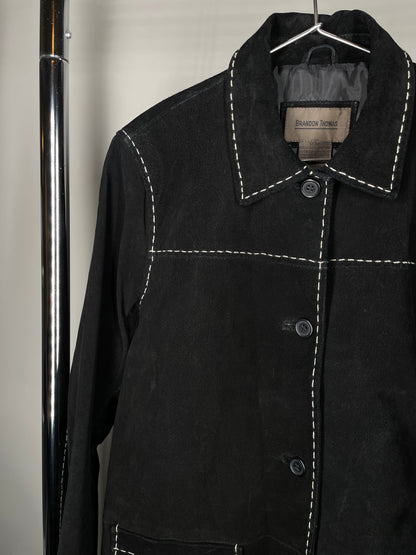 Suede Denim Style Jacket