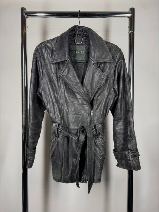 Danier Canada | Belted Leather Jacket