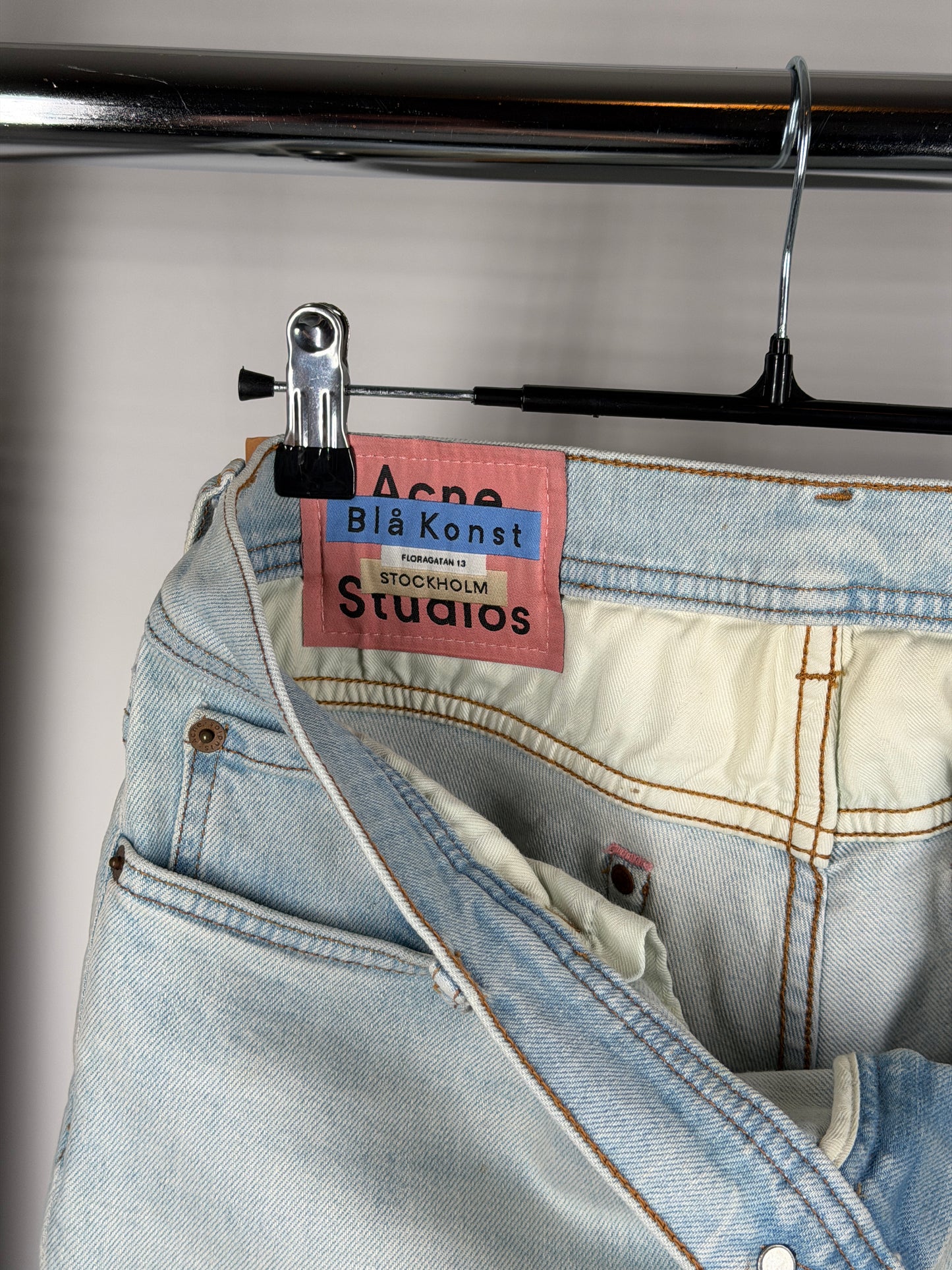 Acne Studios Blå Konst Denim — Men’s 32/32