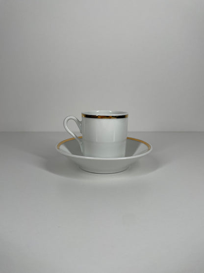 1960's MCM Richard Ginori Italian Espresso Cup and Saucer