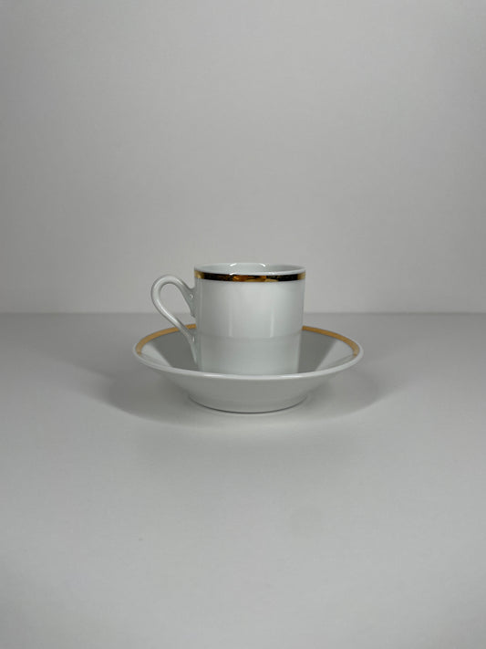 1960's MCM Richard Ginori Italian Espresso Cup and Saucer