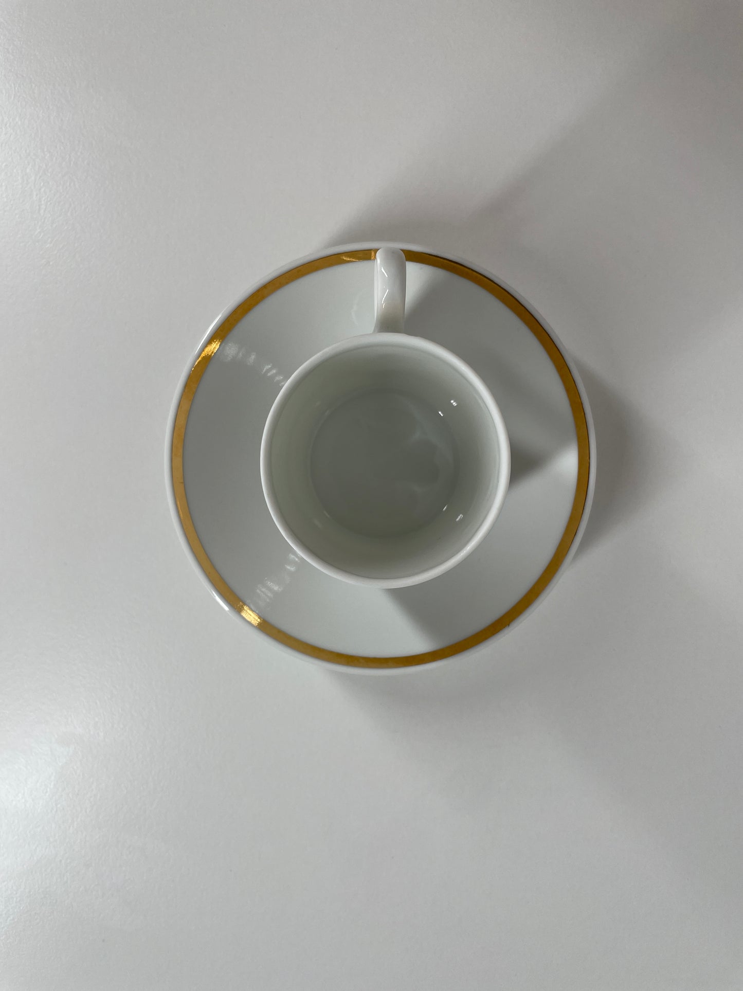 1960's MCM Richard Ginori Italian Espresso Cup and Saucer