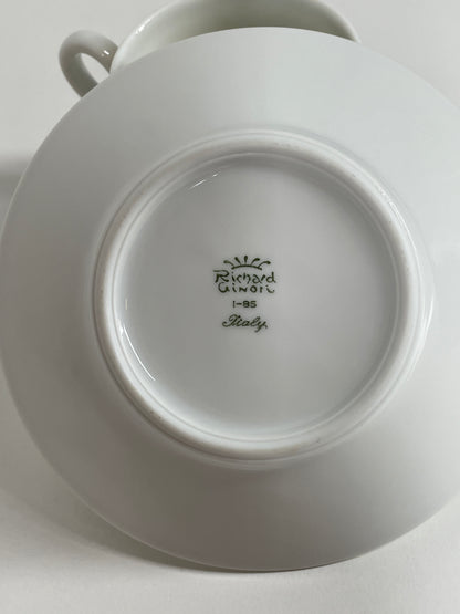 1960's MCM Richard Ginori Italian Espresso Cup and Saucer