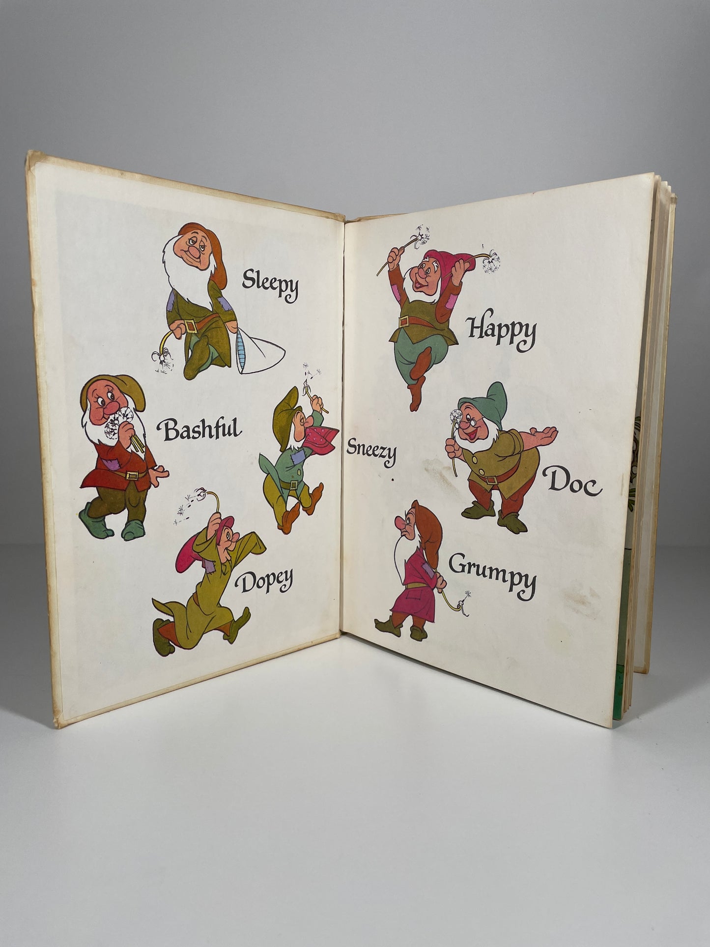 Set of 6 Vintage Children's Walt Disney's Classic Storybooks