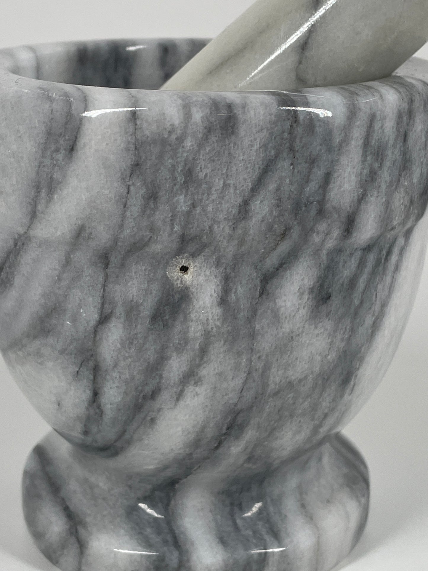 Small Marble Mortar and Pestle