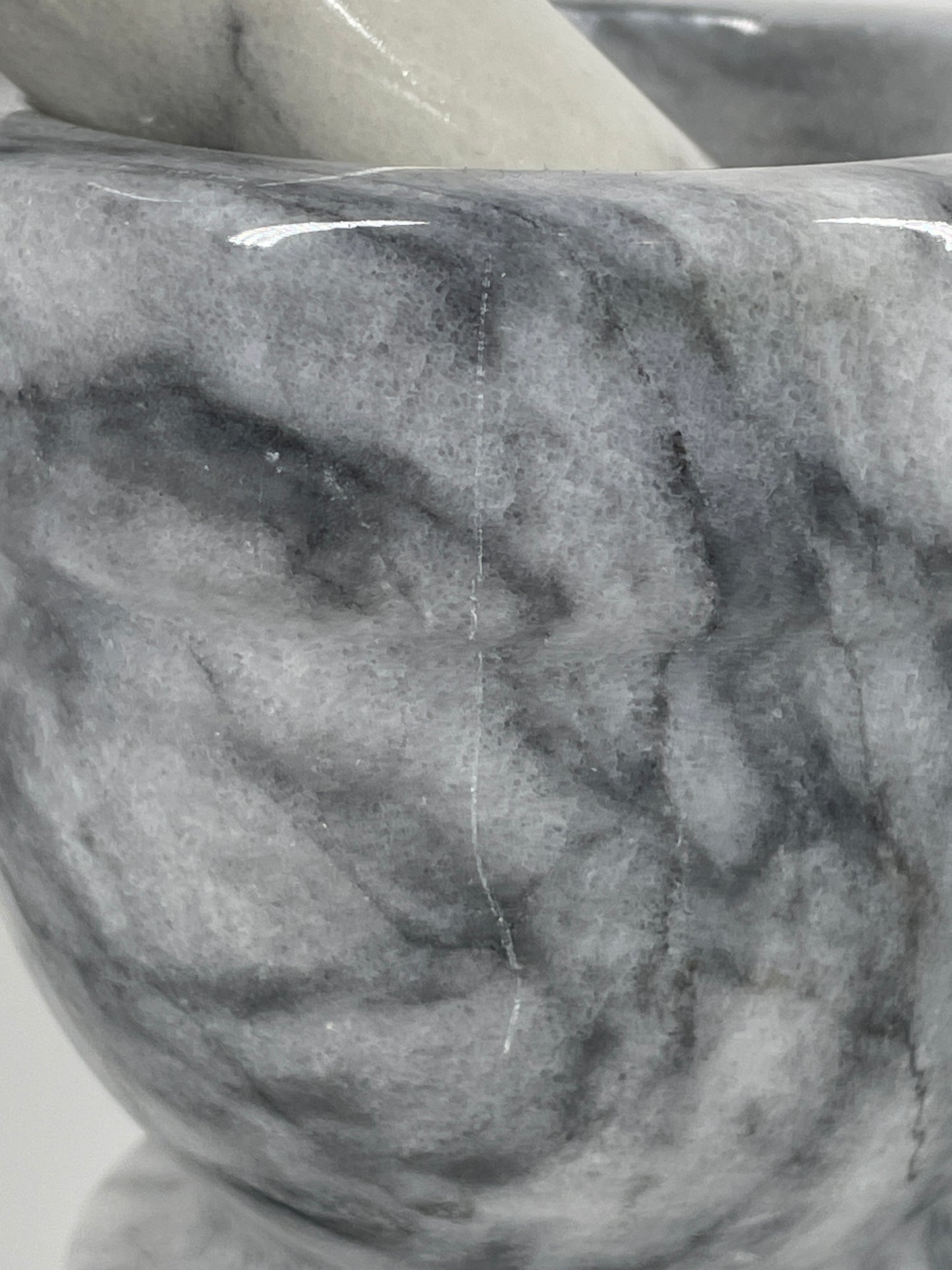 Small Marble Mortar and Pestle