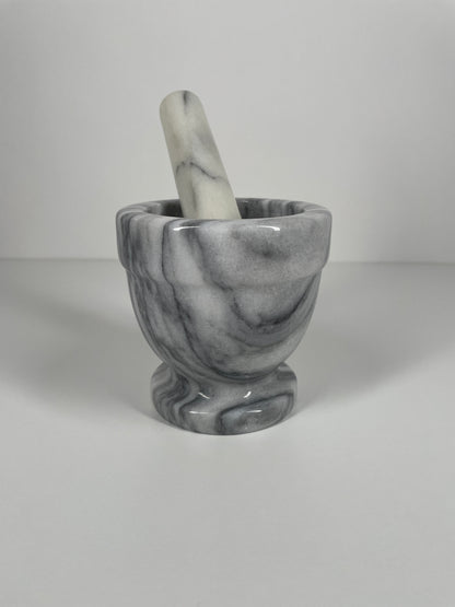 Small Marble Mortar and Pestle