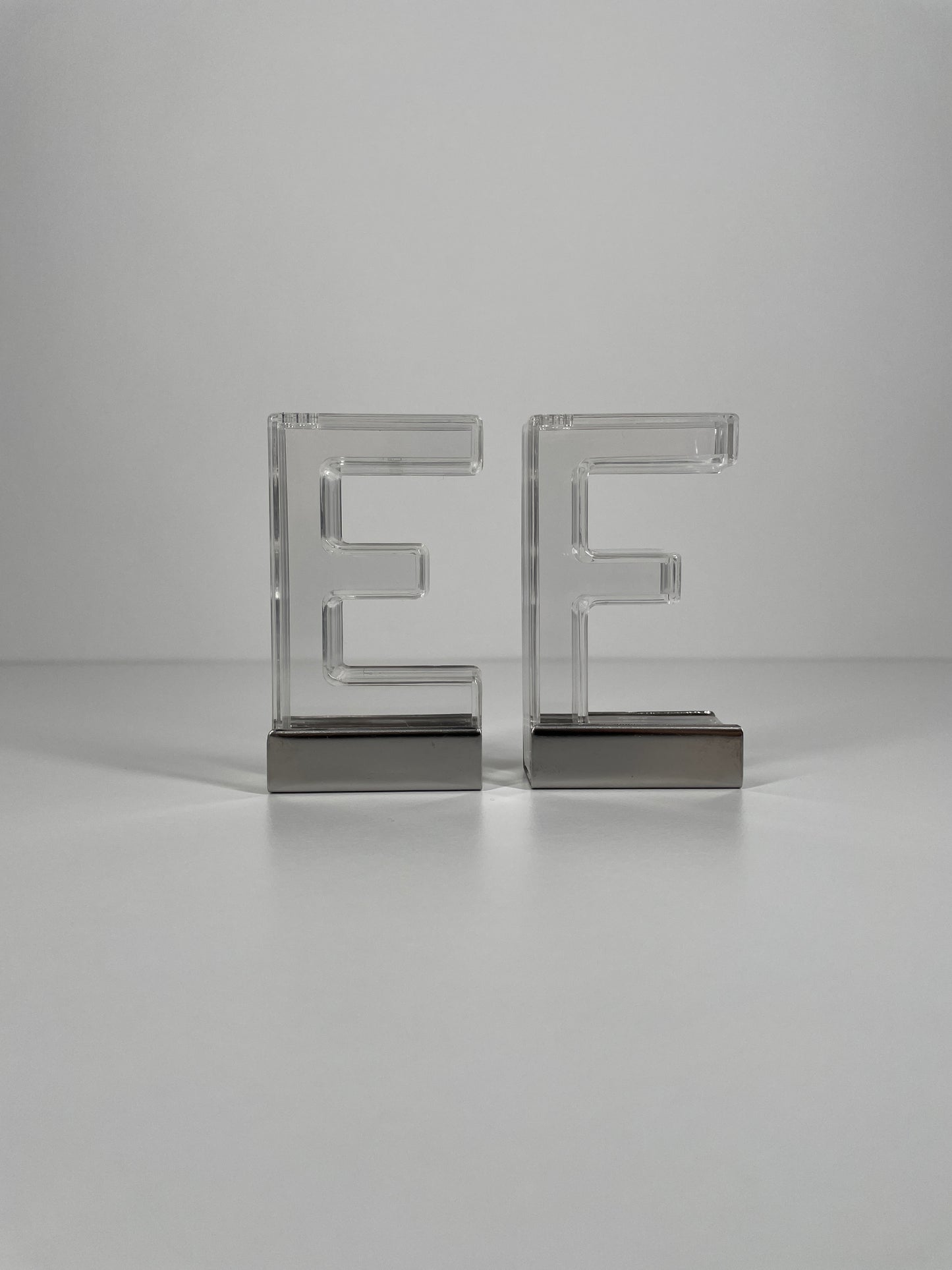 Lucite Salt and Pepper Shakers
