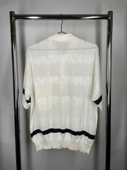 Vintage Bizzaro Italy Knit Polo