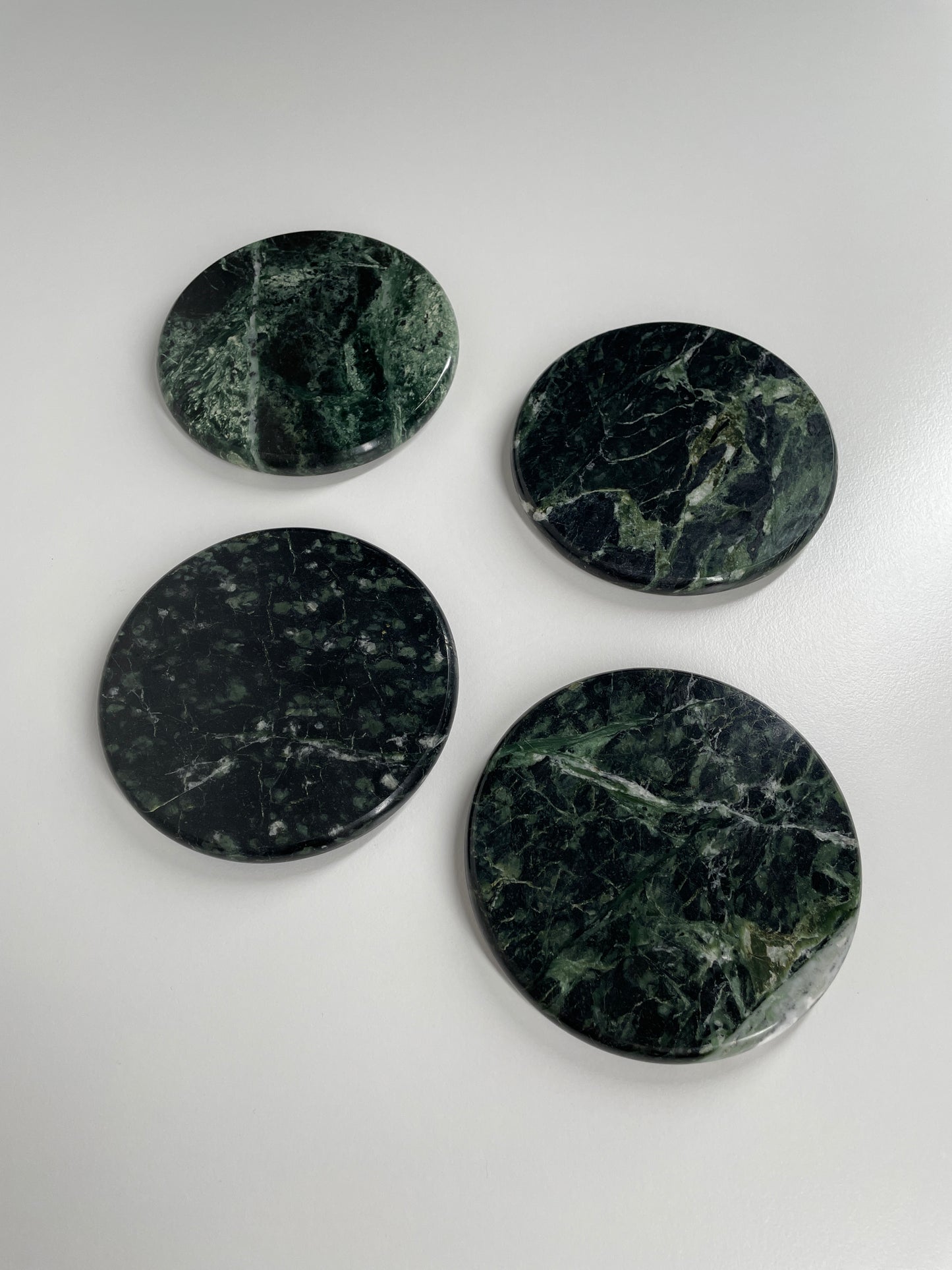 Green Marble Coasters