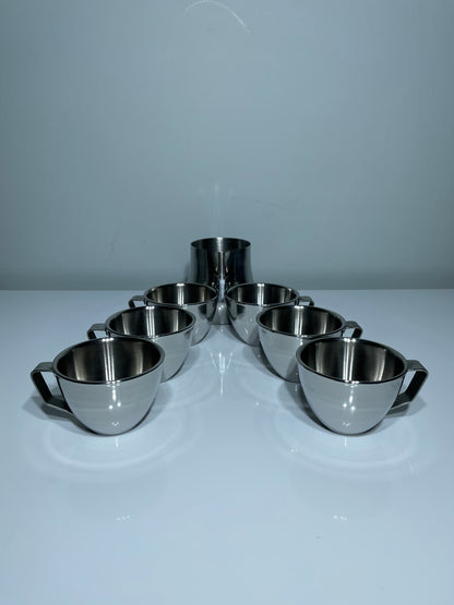 Stainless Steel Espresso Cups