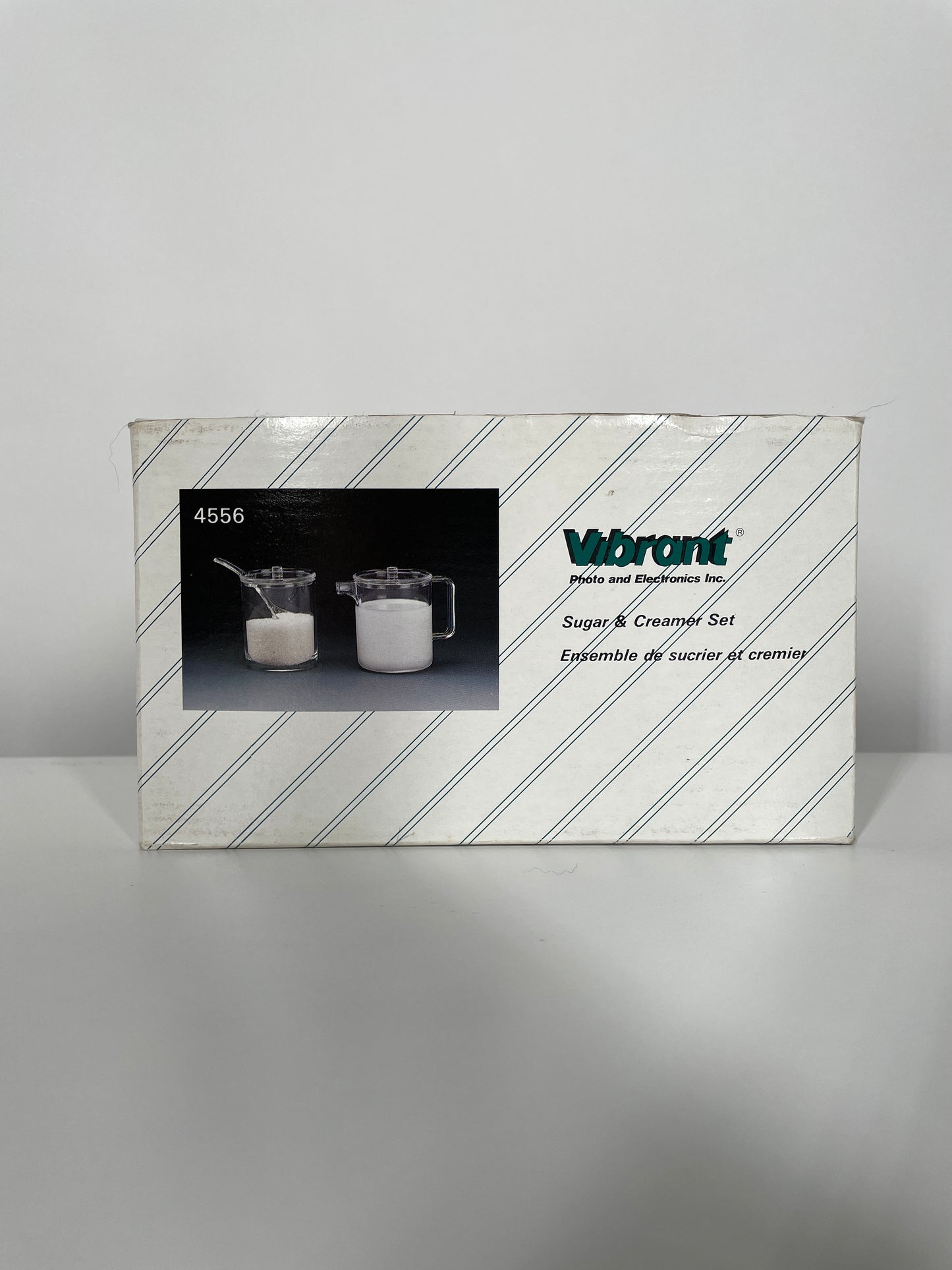 Lucite Sugar Creamer Set