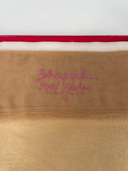 Schiaparelli Gold Flake Stockings
