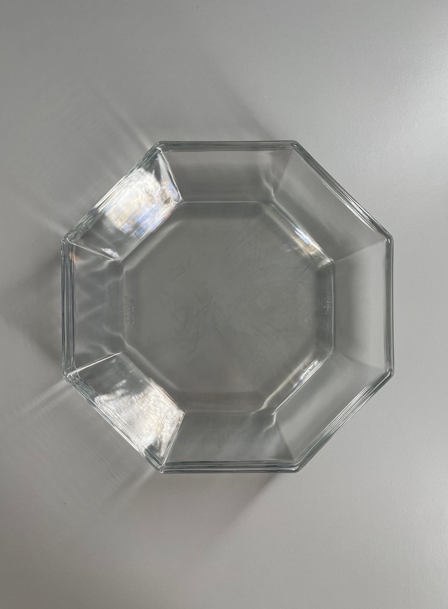 Arcoroc France Clear Glass Plates 7”, Made in France, set of 4