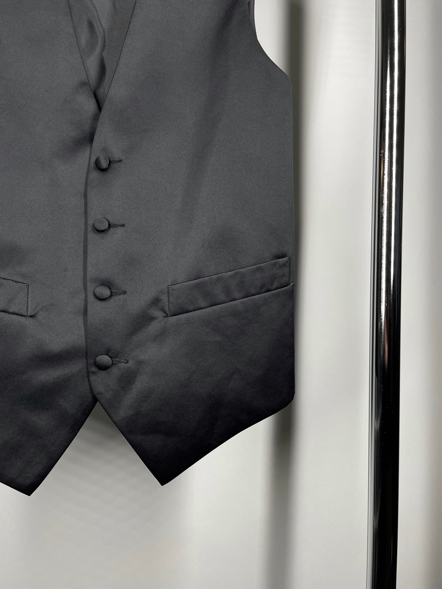Black Tuxedo Vest