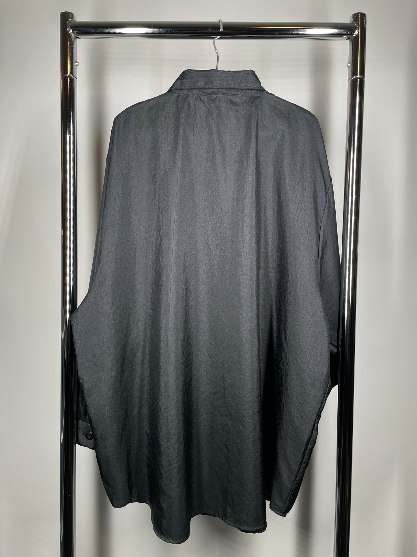 Crinkly Black Longsleeve