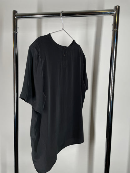 Black Silk T-Shirt