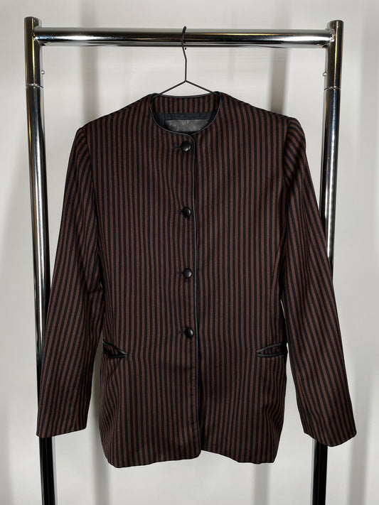 Pinstripe Blazer