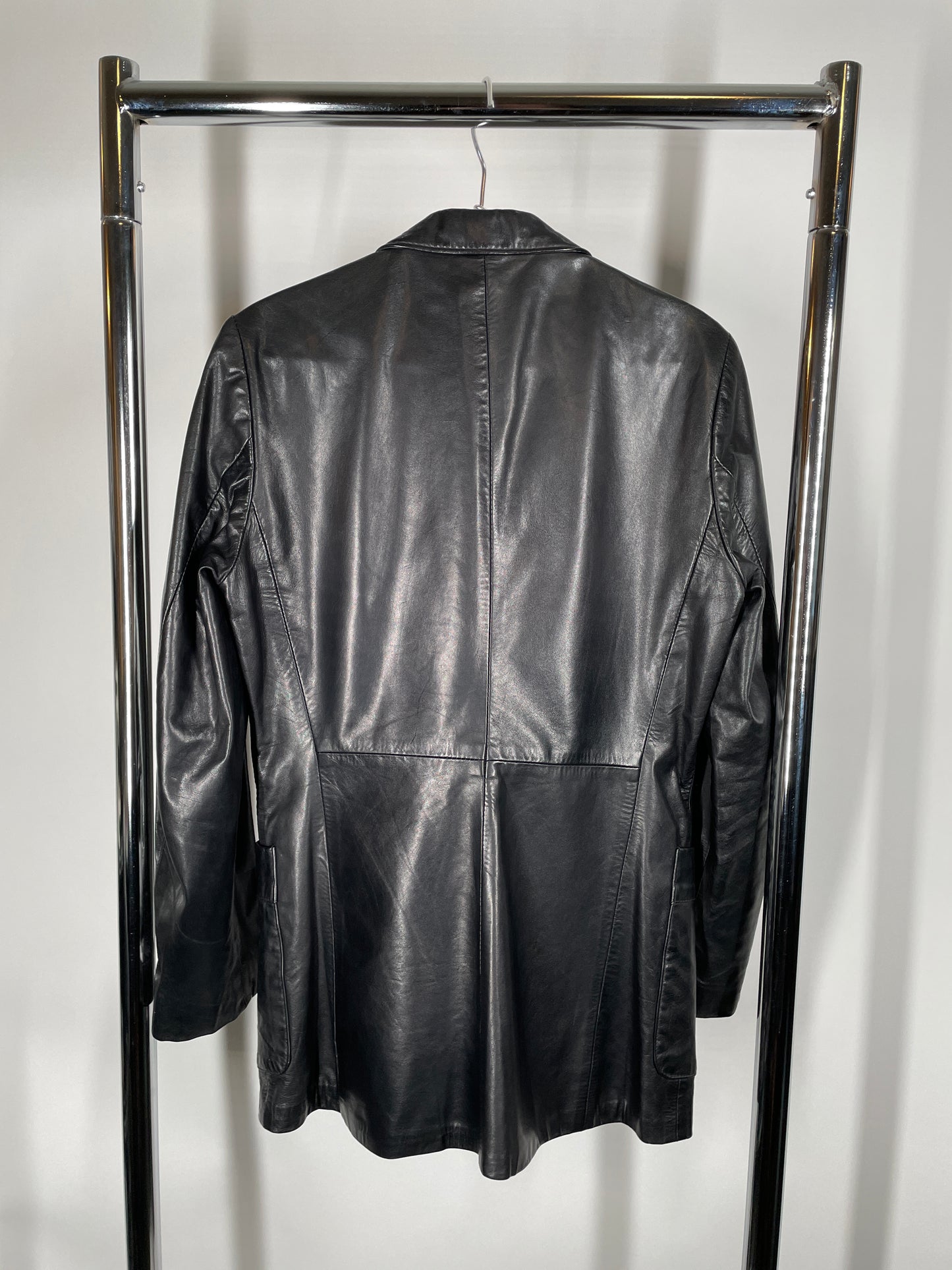 Vintage Leather Blazer