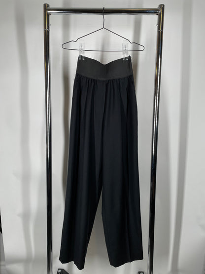 Wool High Waisted Trouser