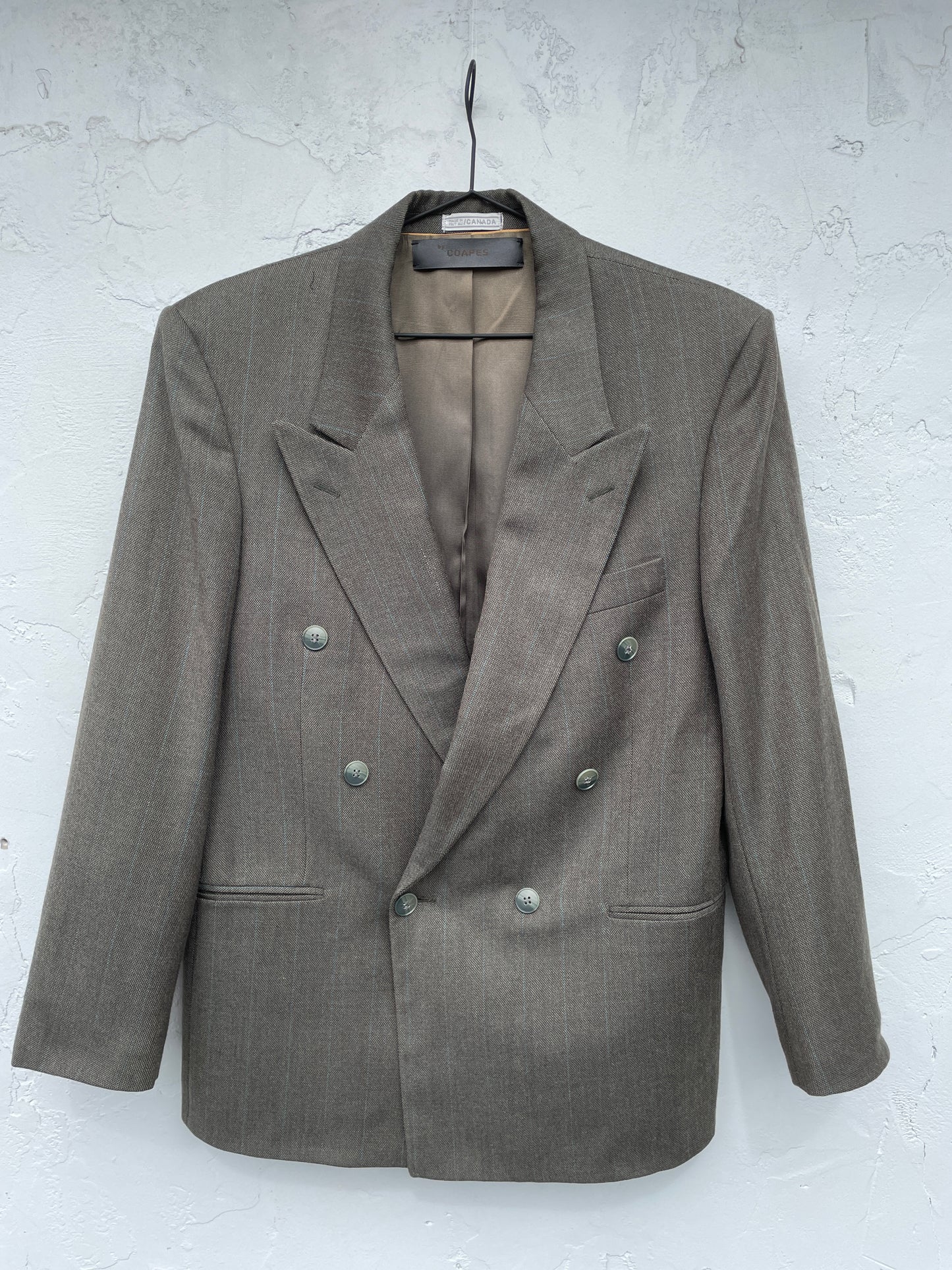 Green Plaid Blazer