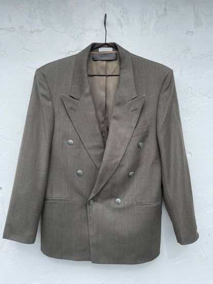 Green Plaid Blazer