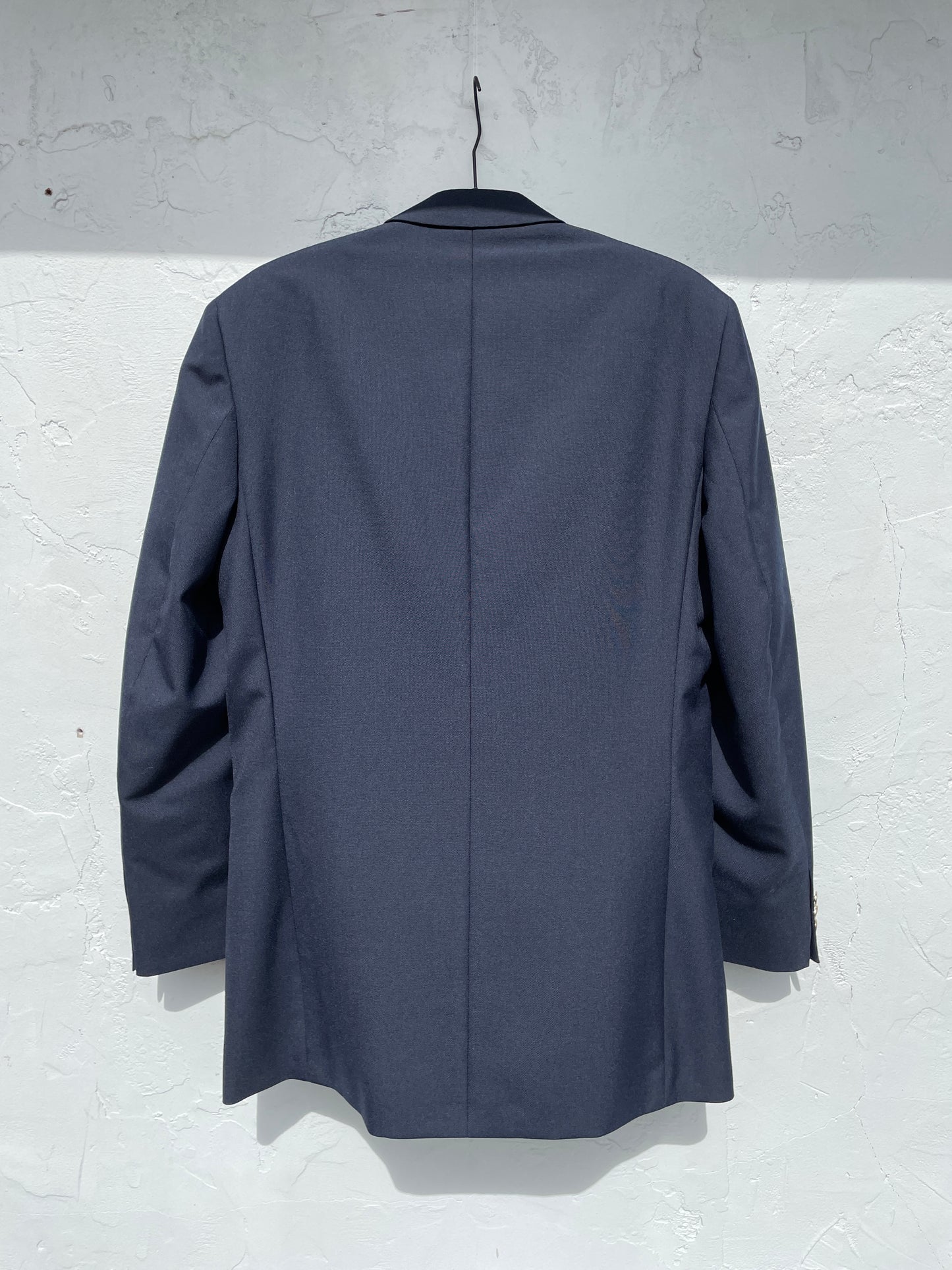 Double Breasted Blue Blazer