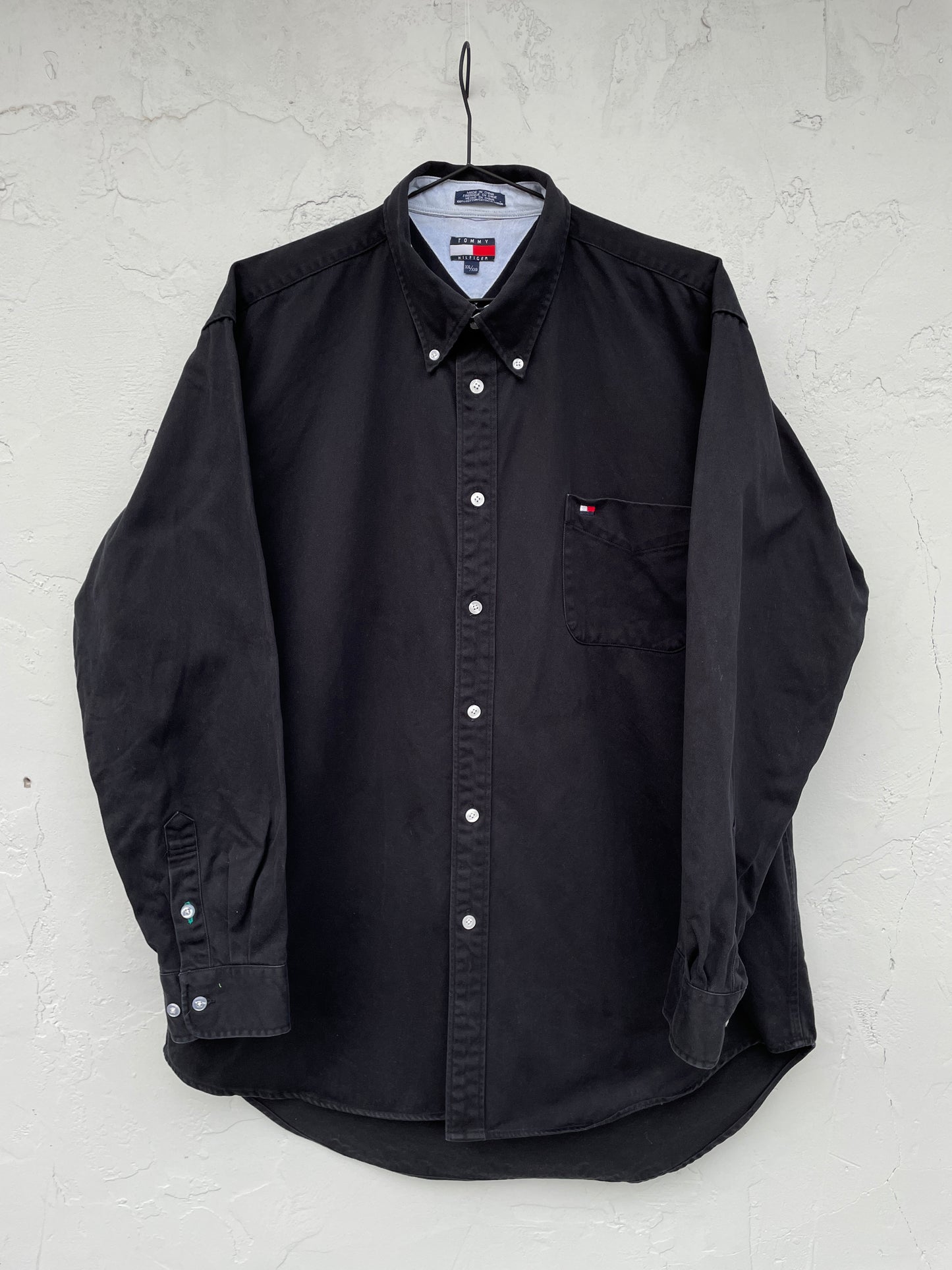 Tommy Hilfiger Navy Button Up