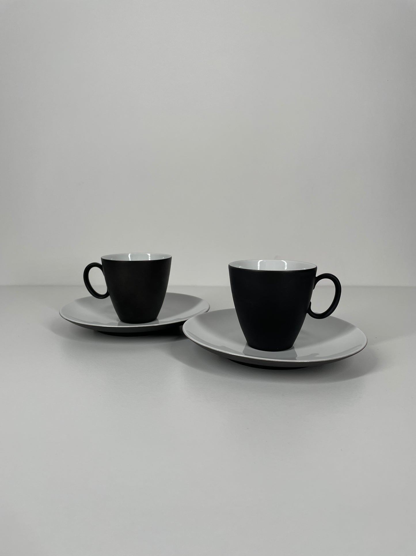 Matte Black Espresso Cups