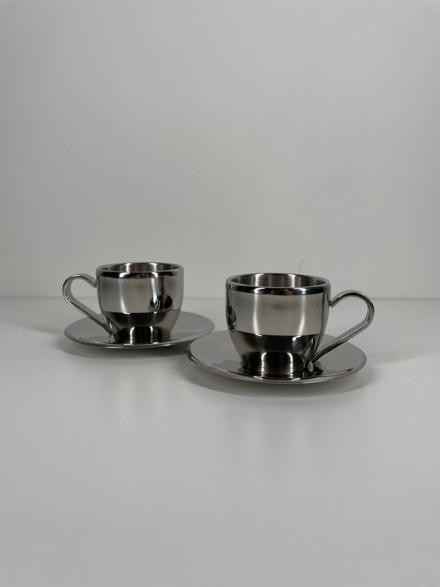 Espresso cup and saucer set of 2