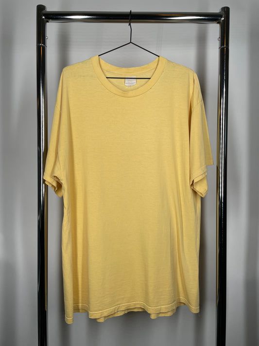 Perfect Yellow Vintage Worn Tshirt