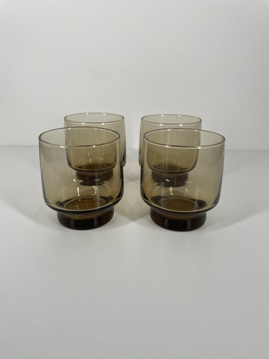 Libbey Tawny Vintage Glasses