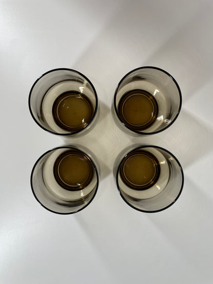 Libbey Tawny Vintage Glasses