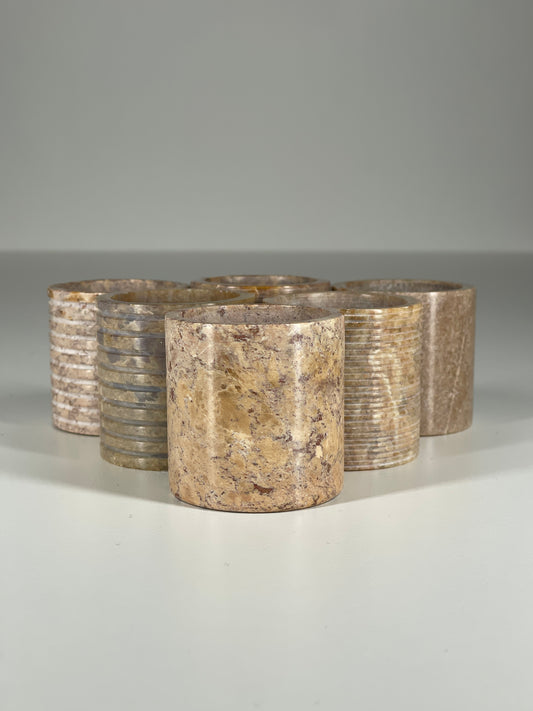 Stone Tea Light Holders
