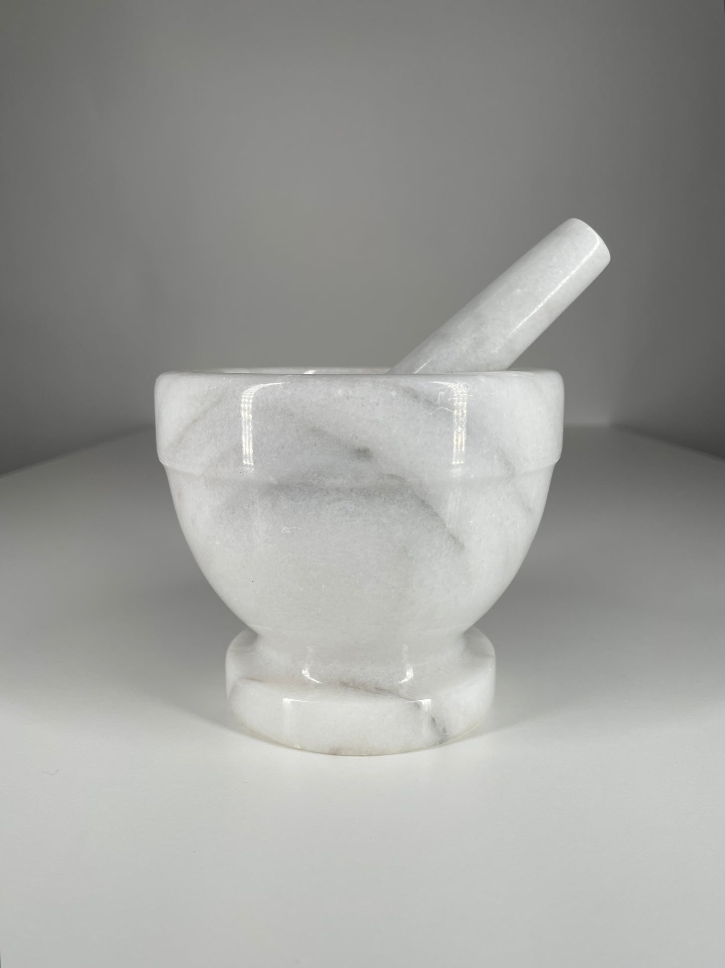 Marble Mortar and Pestle