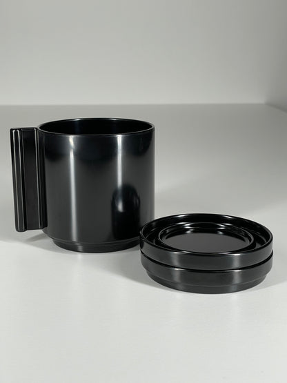 Cup and Saucers Casigliani Design Lella and Massimo Vignelli 1979