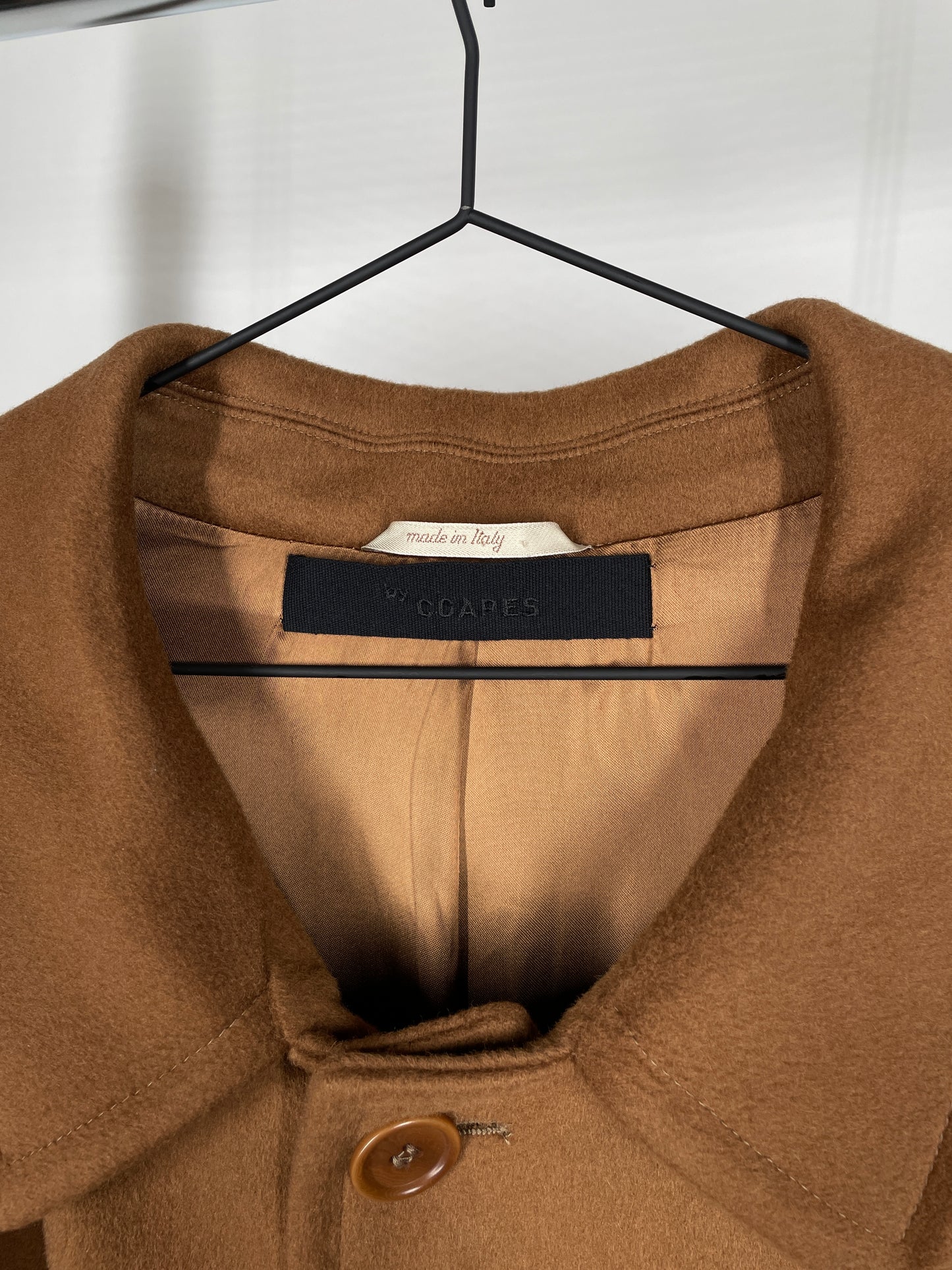 Camel Car Coat