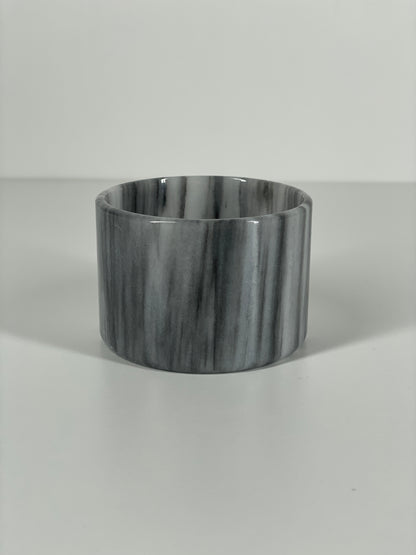 Grey Stone Candle Holder