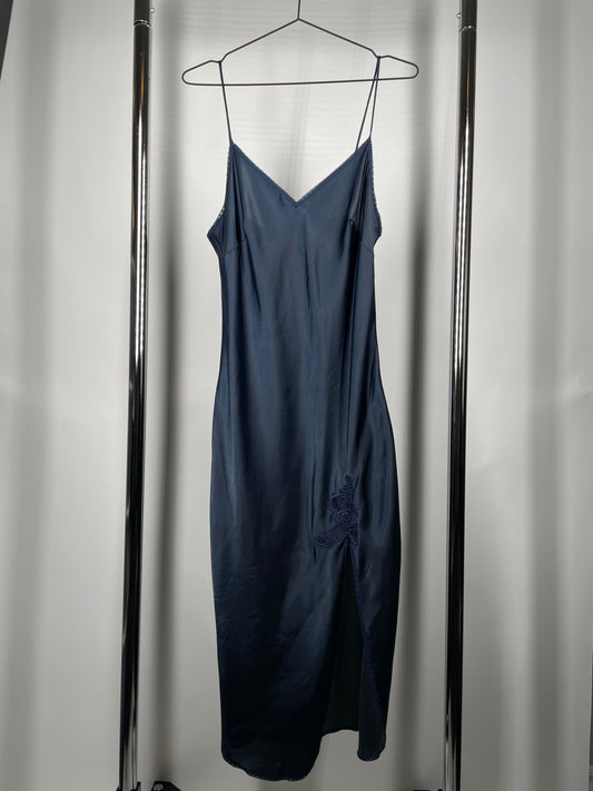 Vintage Navy Slip Dress